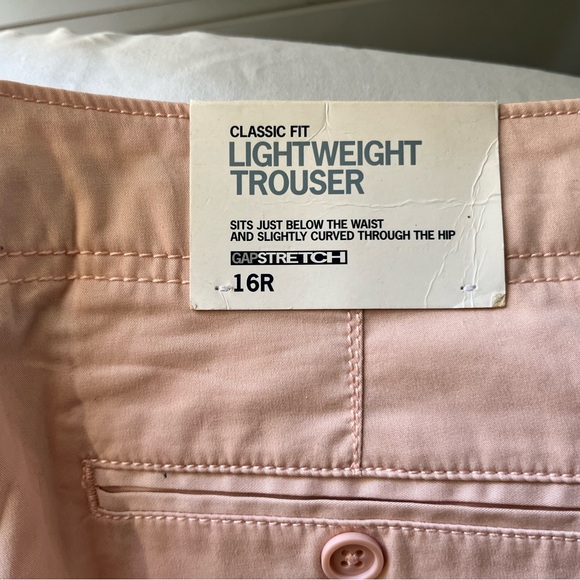 GAP Pants - Gap Stretch Lightweight Pink Trousers